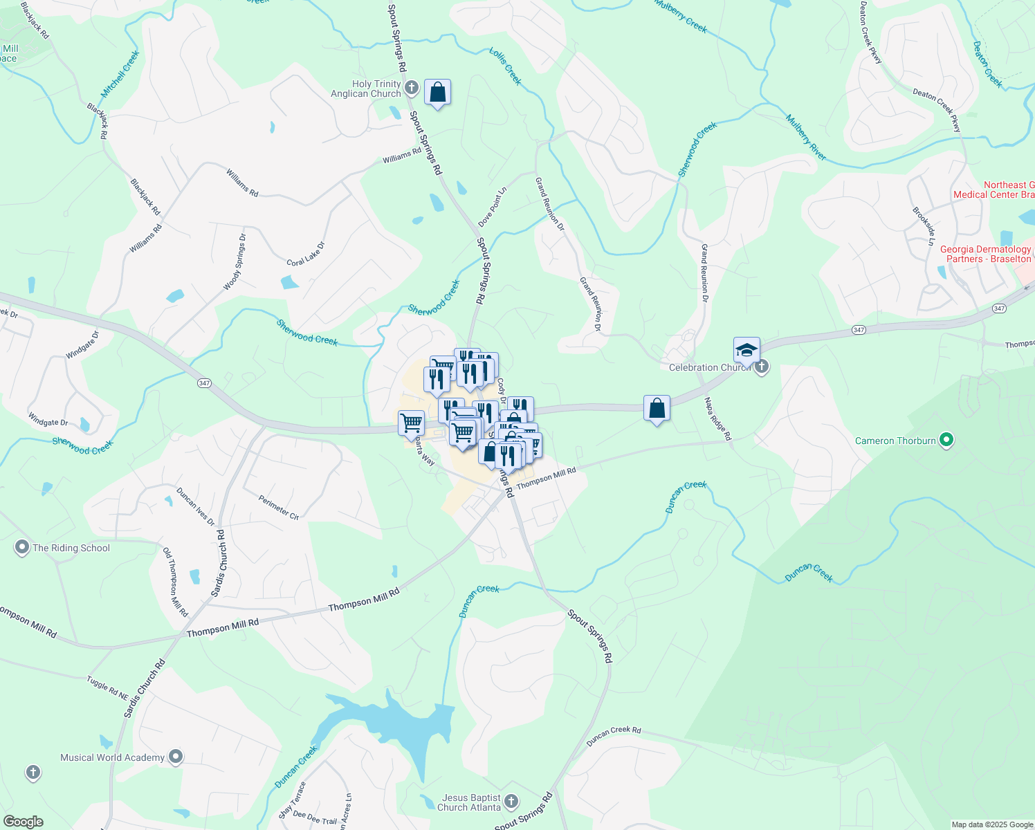 1929 Friendship Road, Hoschton GA Walk Score