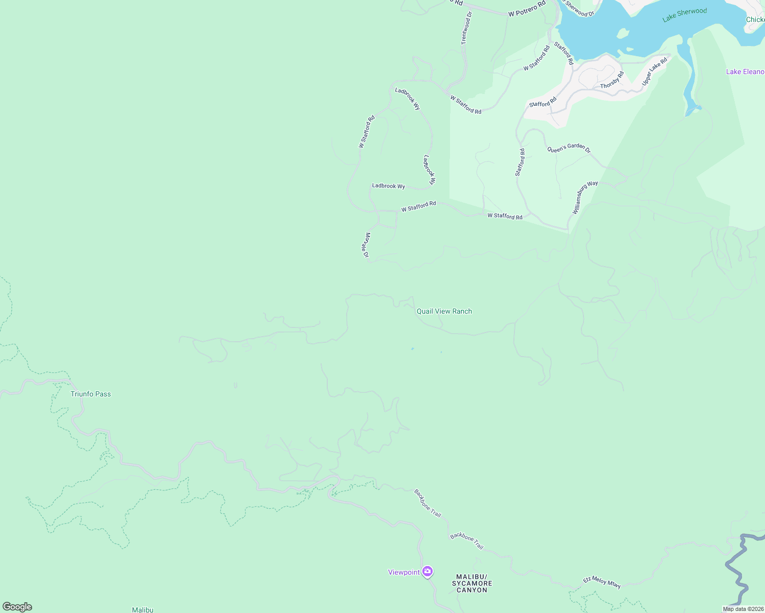 map of restaurants, bars, coffee shops, grocery stores, and more near 115 West Carlisle Road in Westlake Village