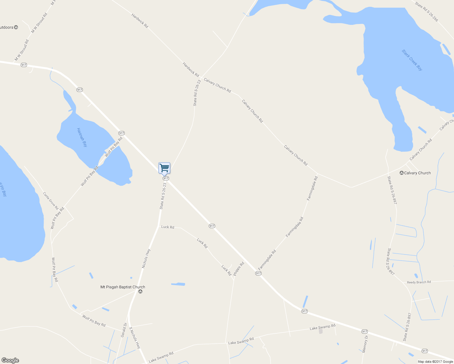 map of restaurants, bars, coffee shops, grocery stores, and more near 917 Off Highway in Nichols