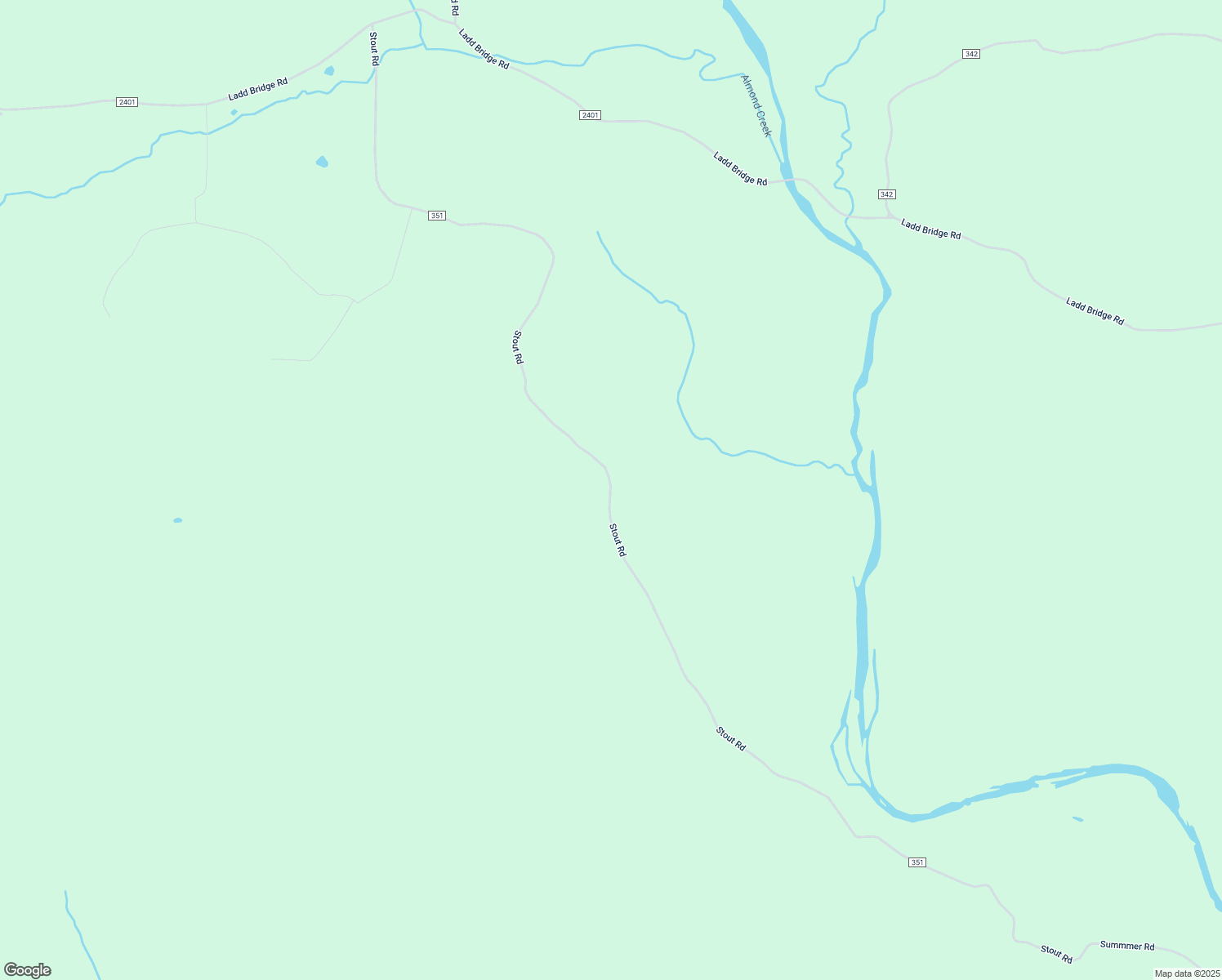 map of restaurants, bars, coffee shops, grocery stores, and more near Stout Road in Sevier County