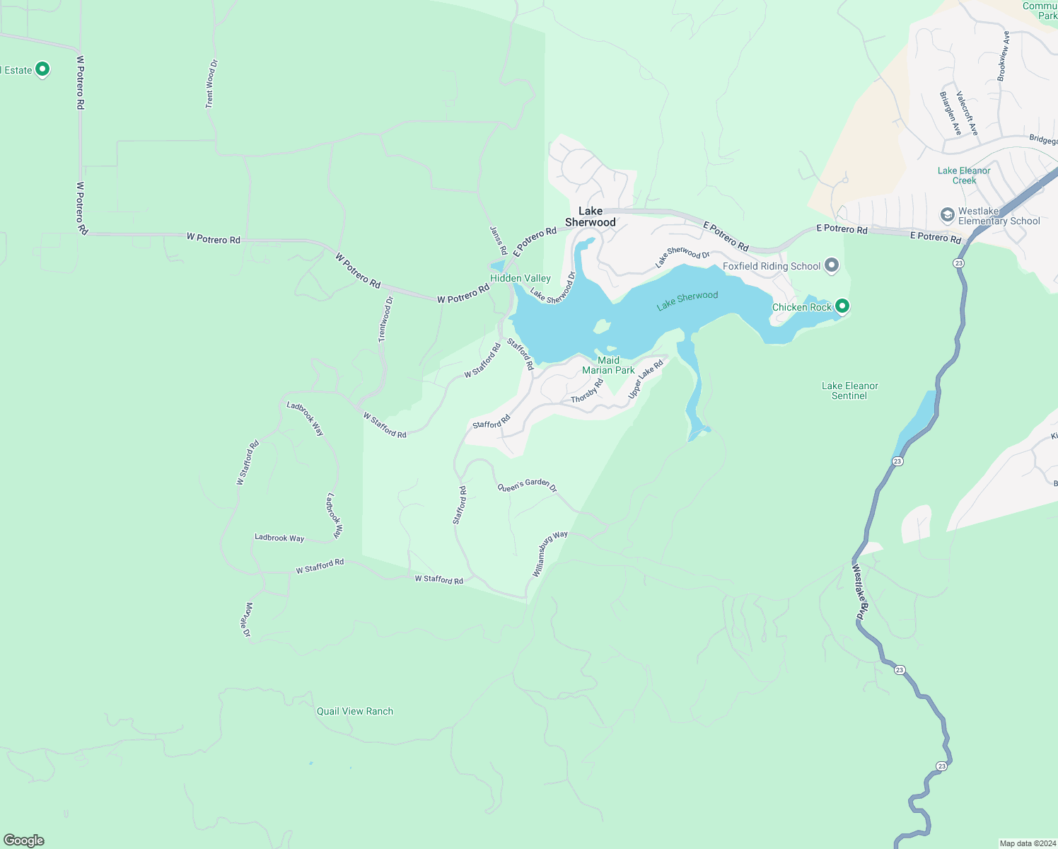 map of restaurants, bars, coffee shops, grocery stores, and more near 40 Upper Lake Road in Lake Sherwood