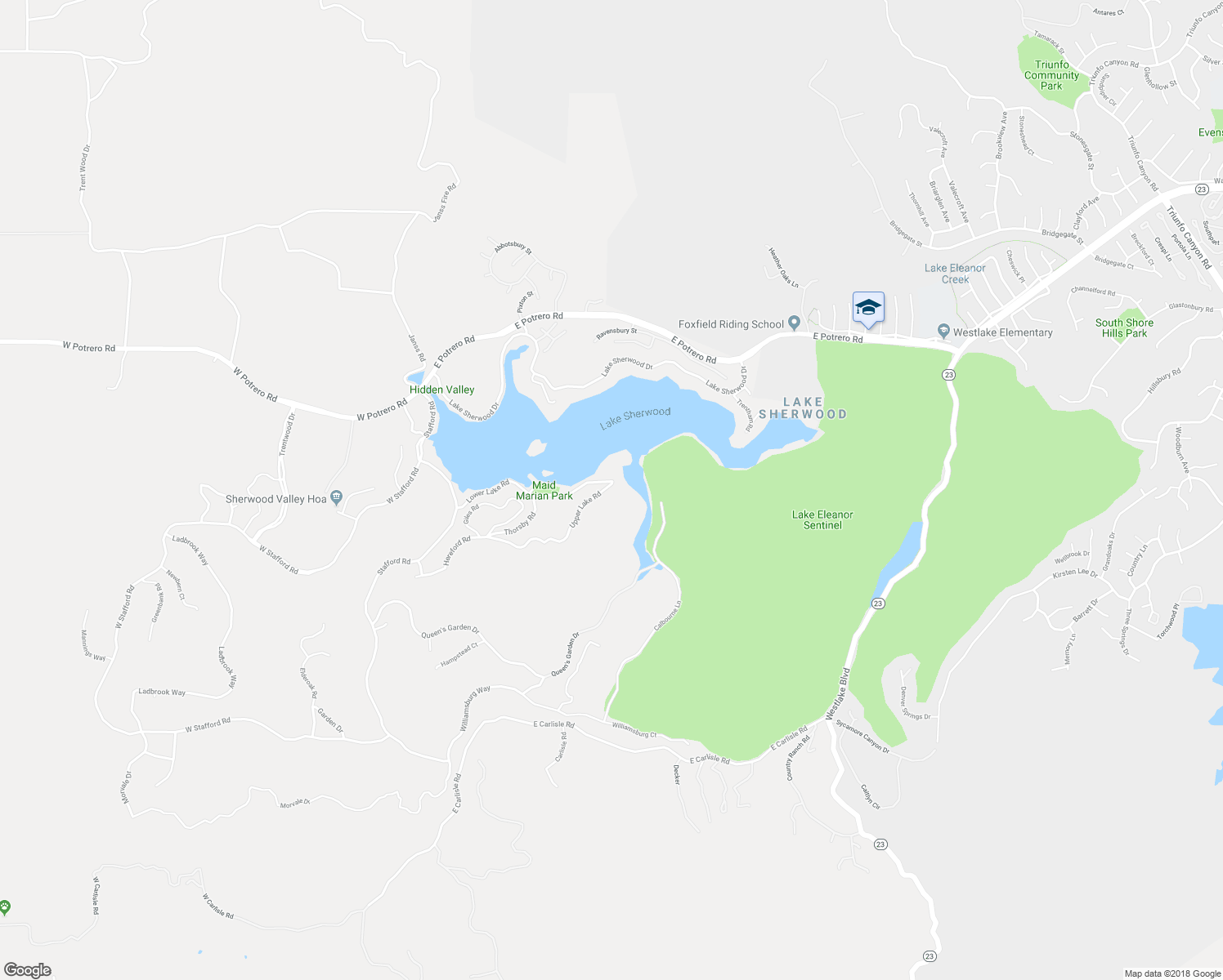 map of restaurants, bars, coffee shops, grocery stores, and more near 480 Upper Lake Road in Ventura County