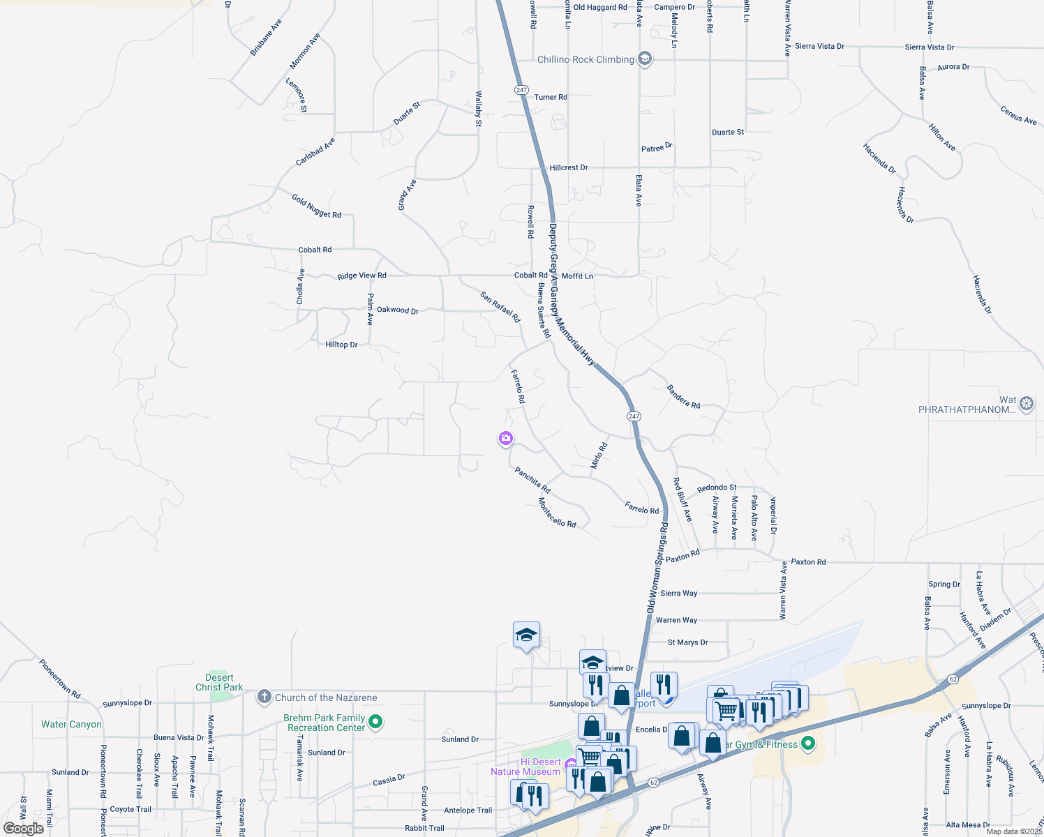 6112 Farrelo Road, Yucca Valley CA Walk Score