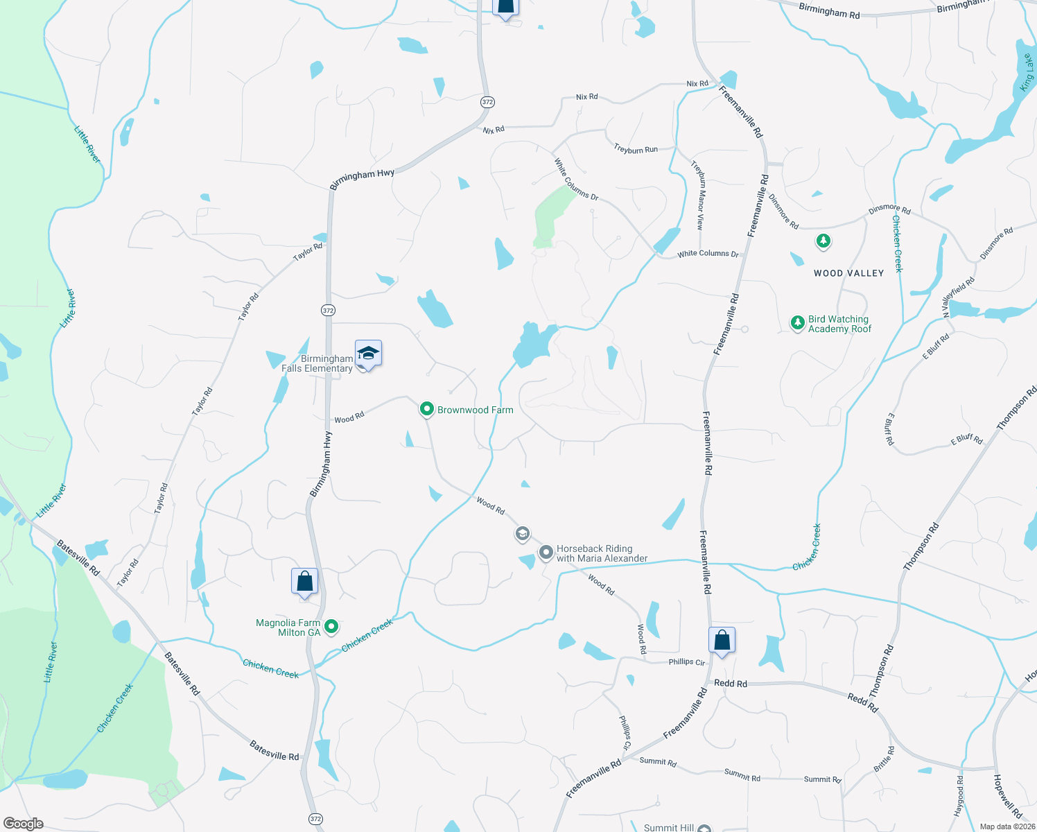 map of restaurants, bars, coffee shops, grocery stores, and more near 1345 Rolling Links Drive in Alpharetta