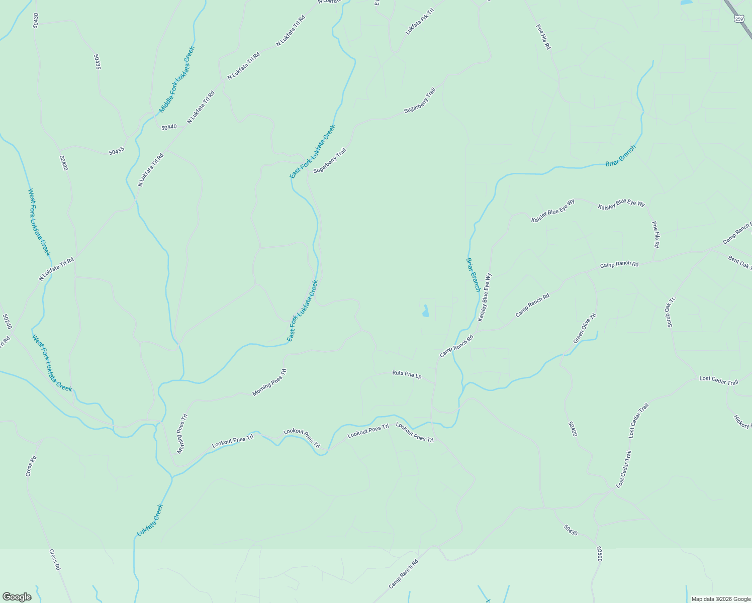 map of restaurants, bars, coffee shops, grocery stores, and more near D1980 in Broken Bow