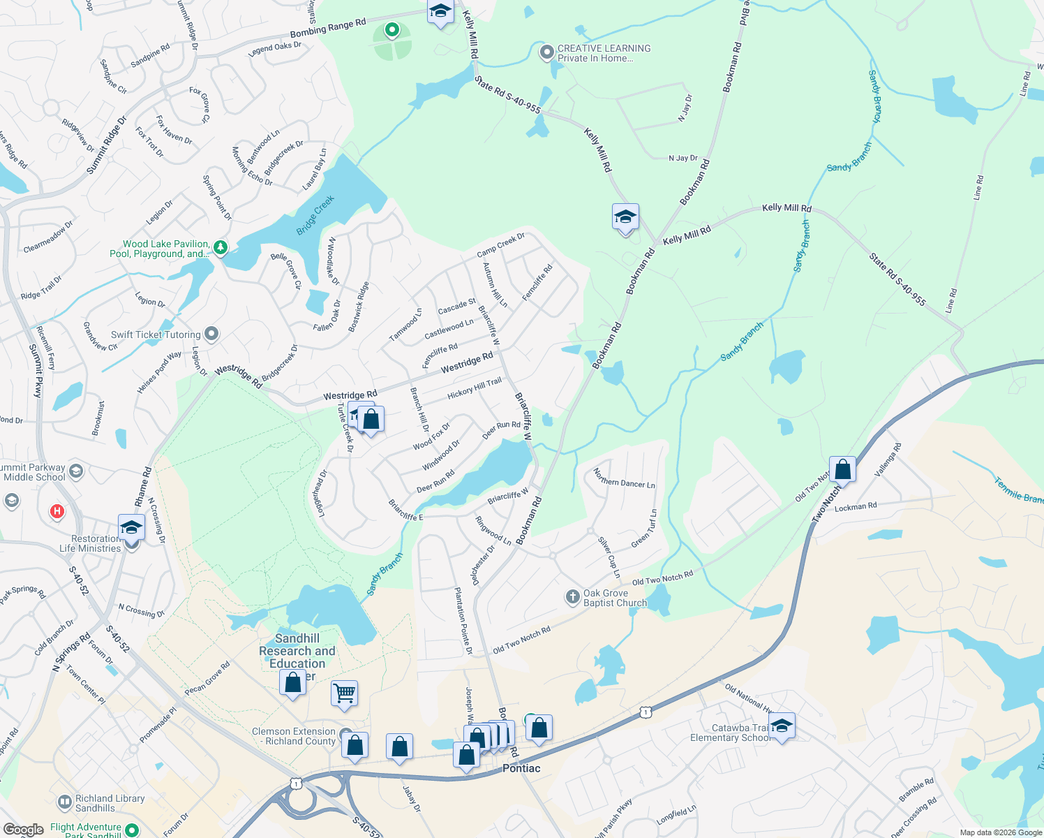 map of restaurants, bars, coffee shops, grocery stores, and more near 100 Deer Run Road in Elgin