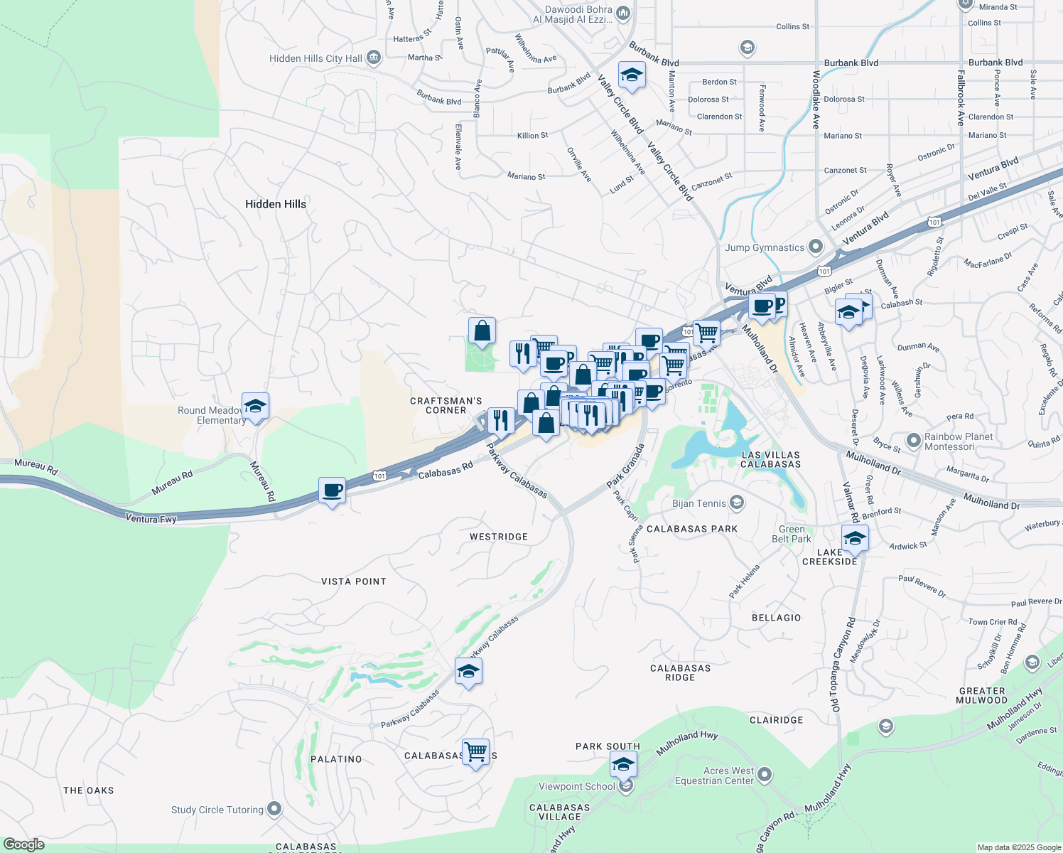 23945 Calabasas Road, Calabasas CA Walk Score