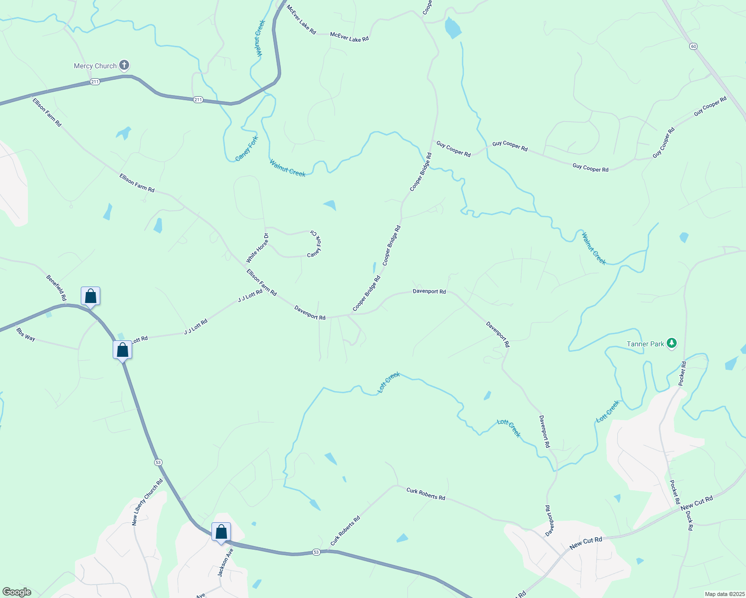 map of restaurants, bars, coffee shops, grocery stores, and more near 112 Cooper Bridge Road in Braselton