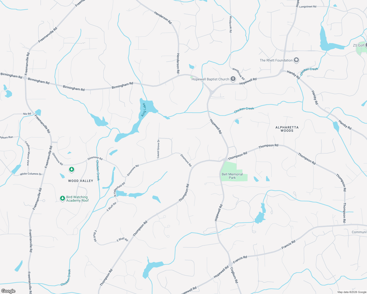 map of restaurants, bars, coffee shops, grocery stores, and more near 2270 Dinsmore Road in Milton