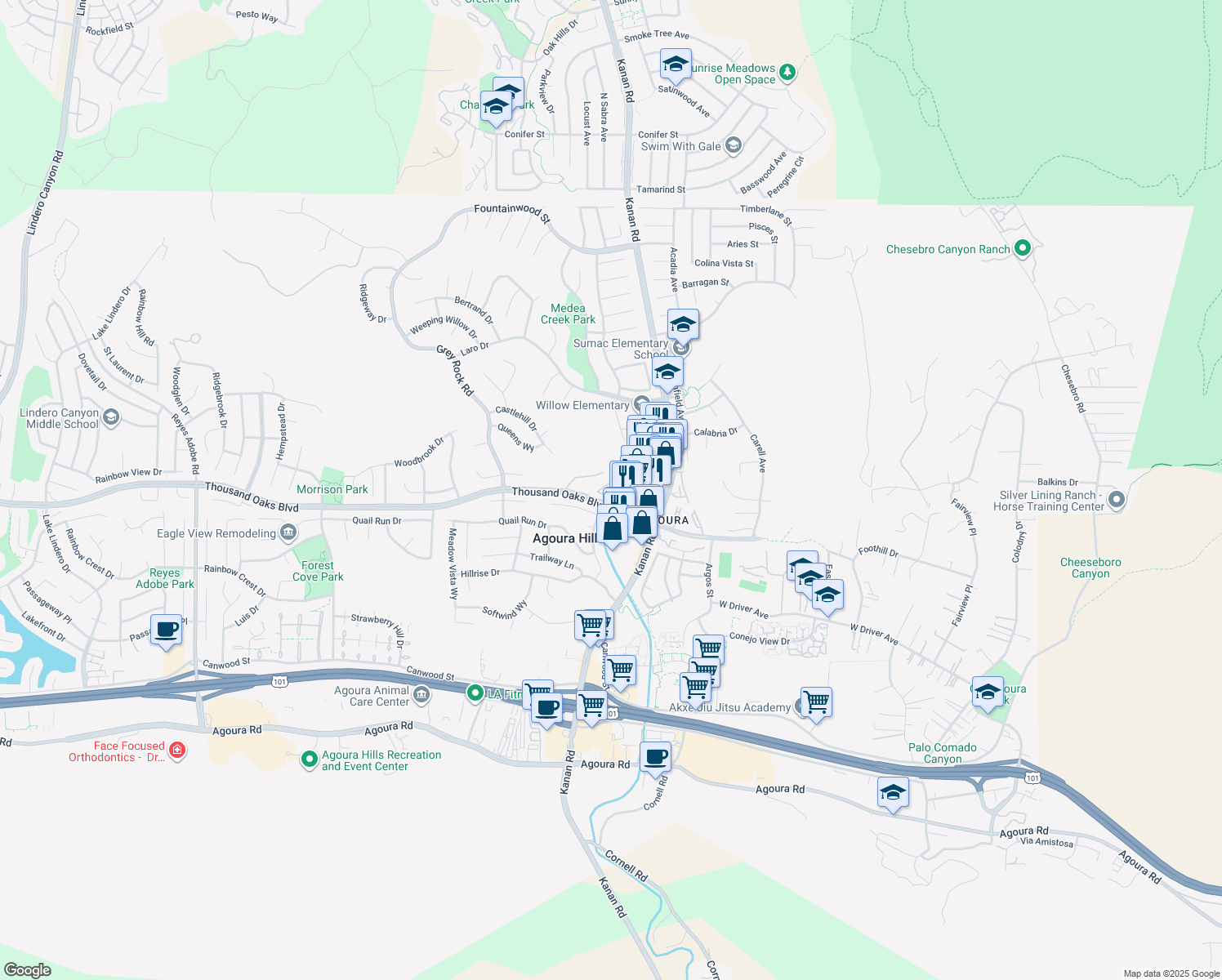 29123 Thousand Oaks Boulevard, Agoura Hills CA Walk Score