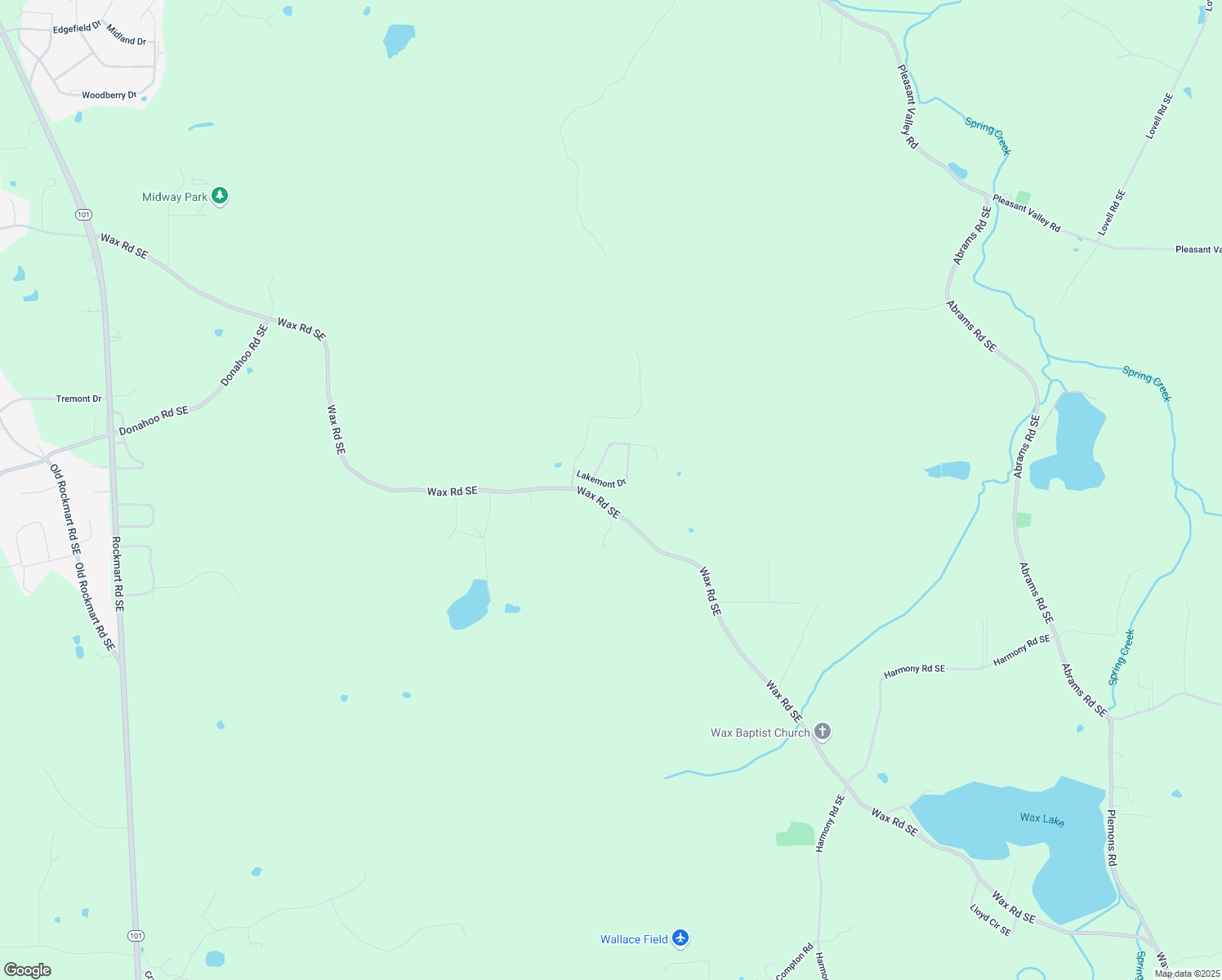 map of restaurants, bars, coffee shops, grocery stores, and more near 12 Lakemont Drive in Silver Creek