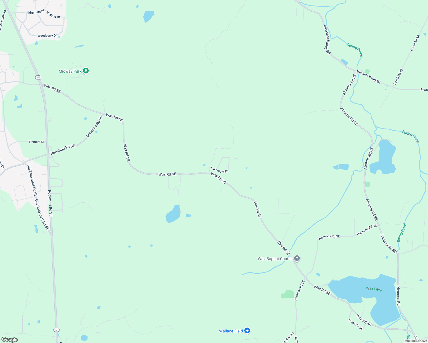 map of restaurants, bars, coffee shops, grocery stores, and more near 0 Lakemont Drive in Silver Creek