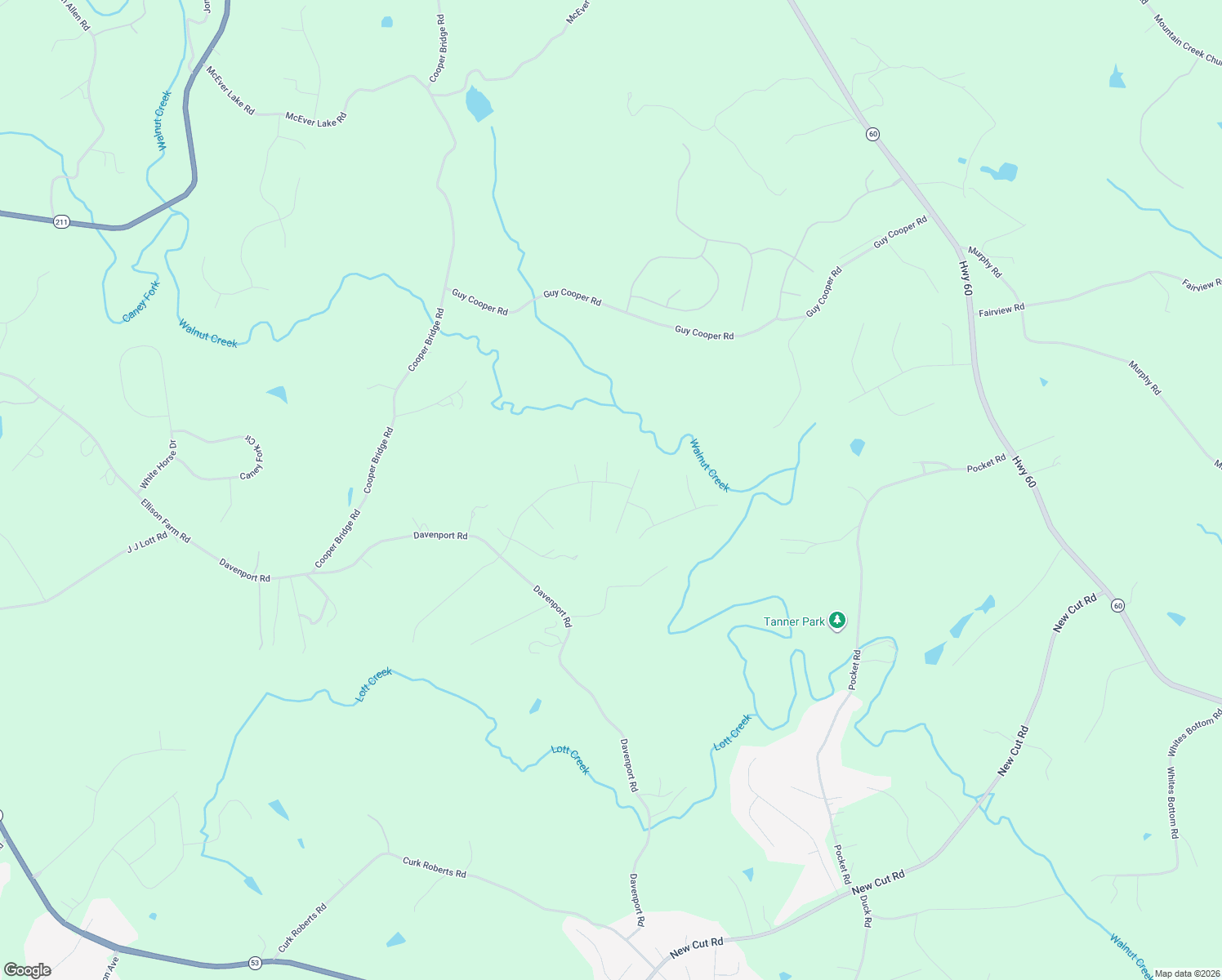 map of restaurants, bars, coffee shops, grocery stores, and more near 60 Glenwood Trail in Braselton
