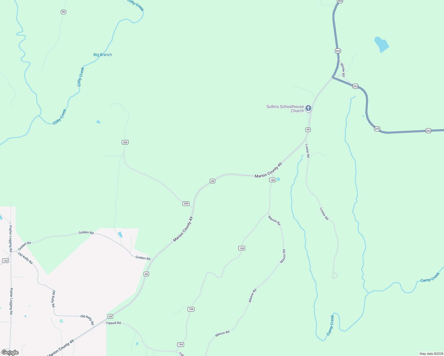 map of restaurants, bars, coffee shops, grocery stores, and more near Marion County 49 in Hamilton
