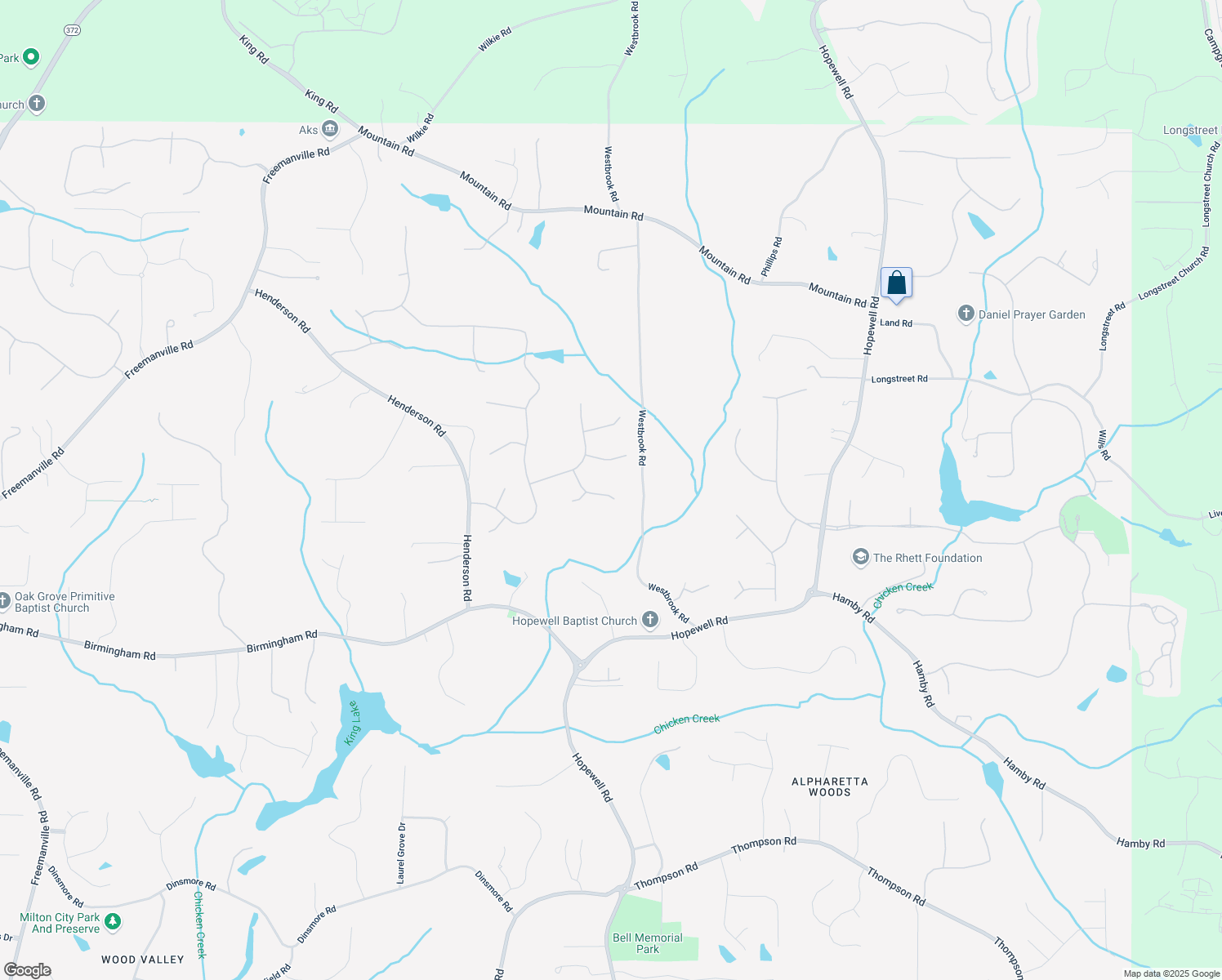 map of restaurants, bars, coffee shops, grocery stores, and more near 730 Ashepoint Way in Alpharetta