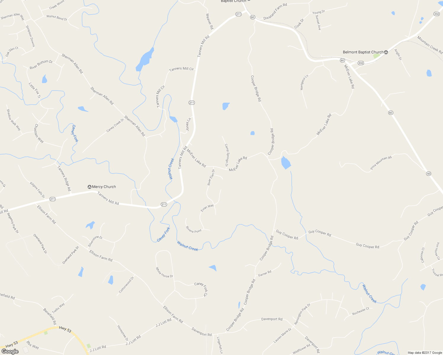 map of restaurants, bars, coffee shops, grocery stores, and more near 4017 Cheval Court in Gainesville