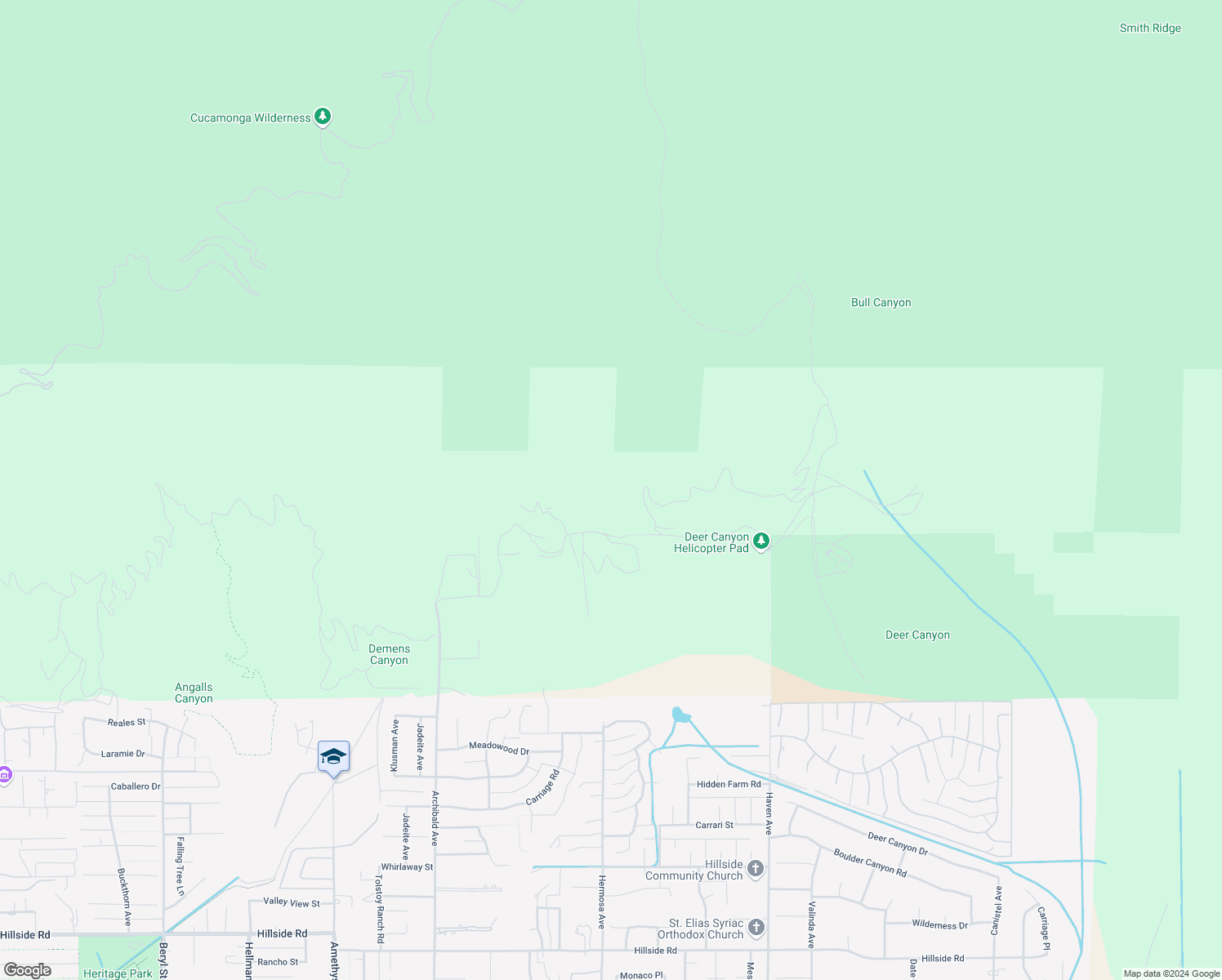 map of restaurants, bars, coffee shops, grocery stores, and more near 10148 Snowdrop Road in Rancho Cucamonga