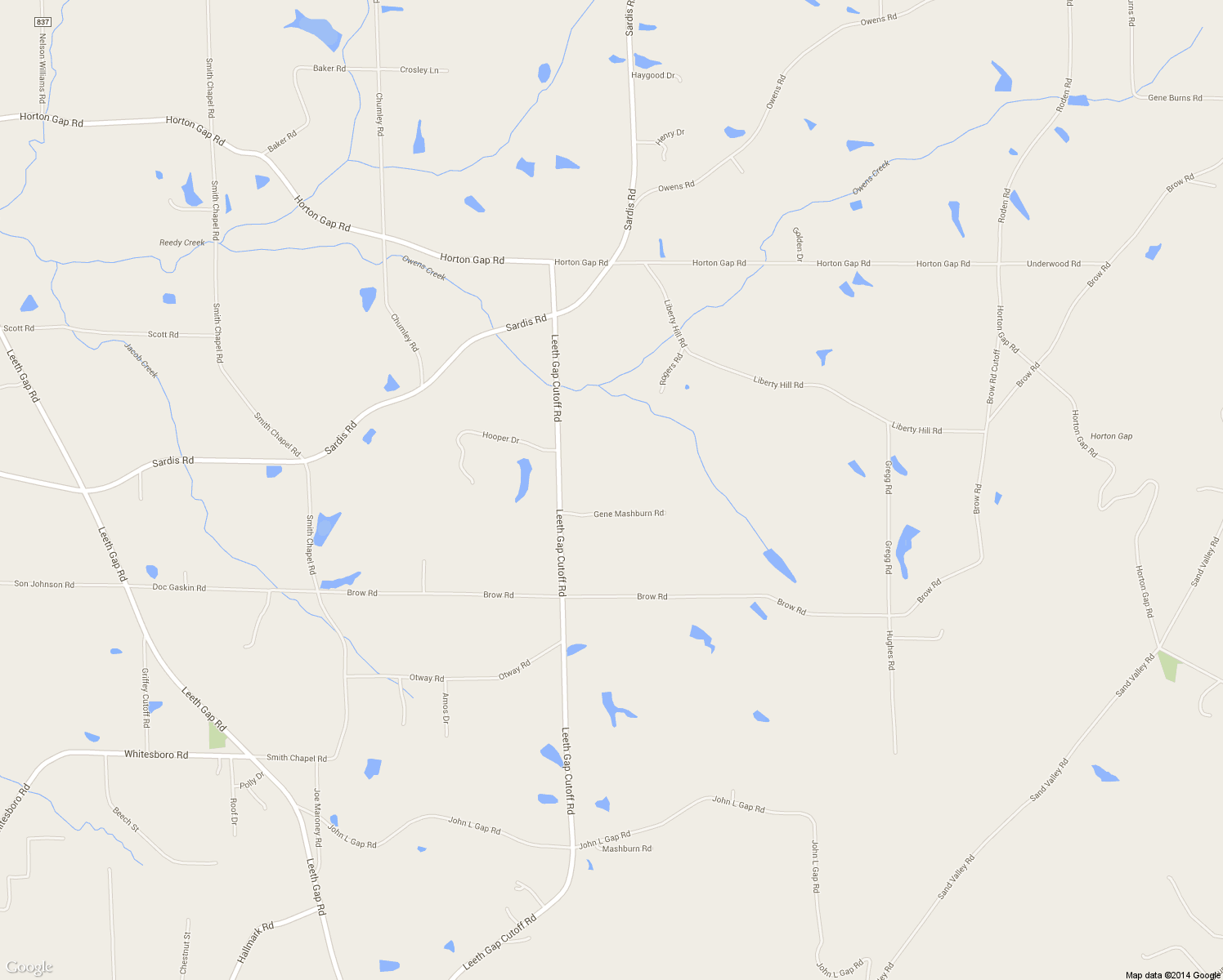 map of restaurants, bars, coffee shops, grocery stores, and more near 181 Gene Mashburn Road in Boaz