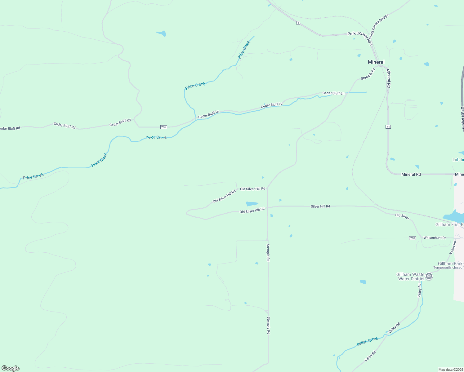 map of restaurants, bars, coffee shops, grocery stores, and more near 149 Branson Road in Gillham