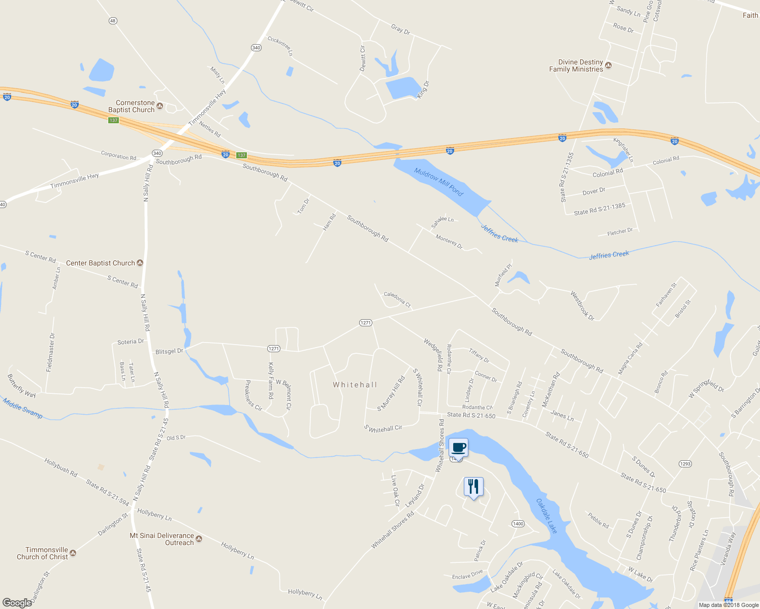 map of restaurants, bars, coffee shops, grocery stores, and more near 624 Calumet Court in Florence