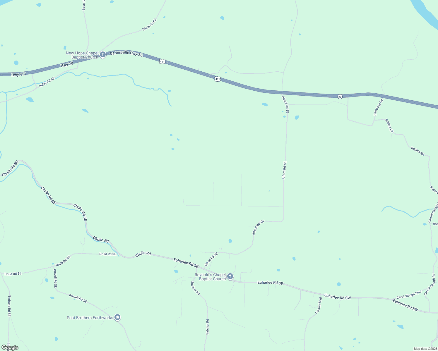 map of restaurants, bars, coffee shops, grocery stores, and more near 16 Unbridled Road in Rome