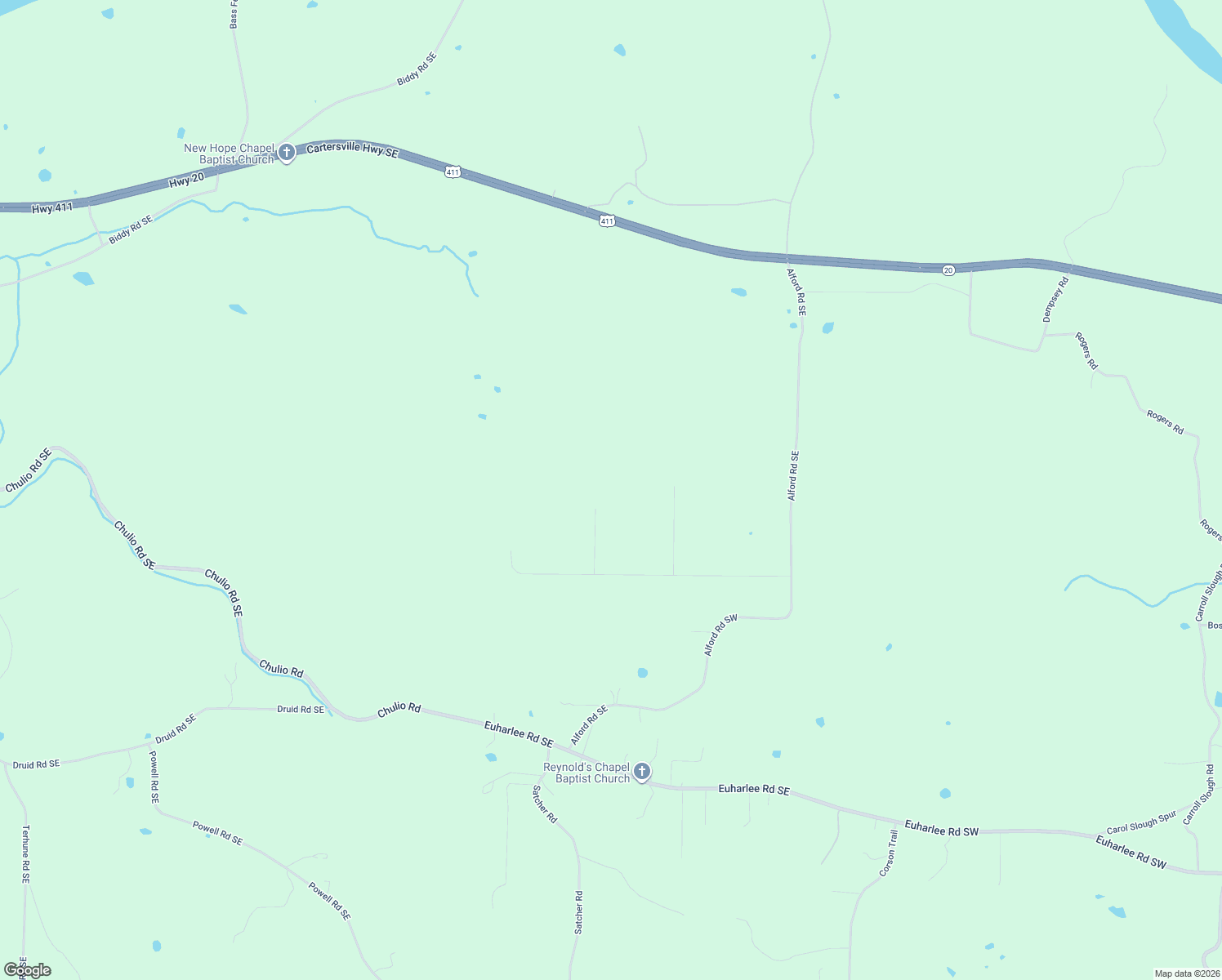 map of restaurants, bars, coffee shops, grocery stores, and more near 16 Unbridled Road in Rome
