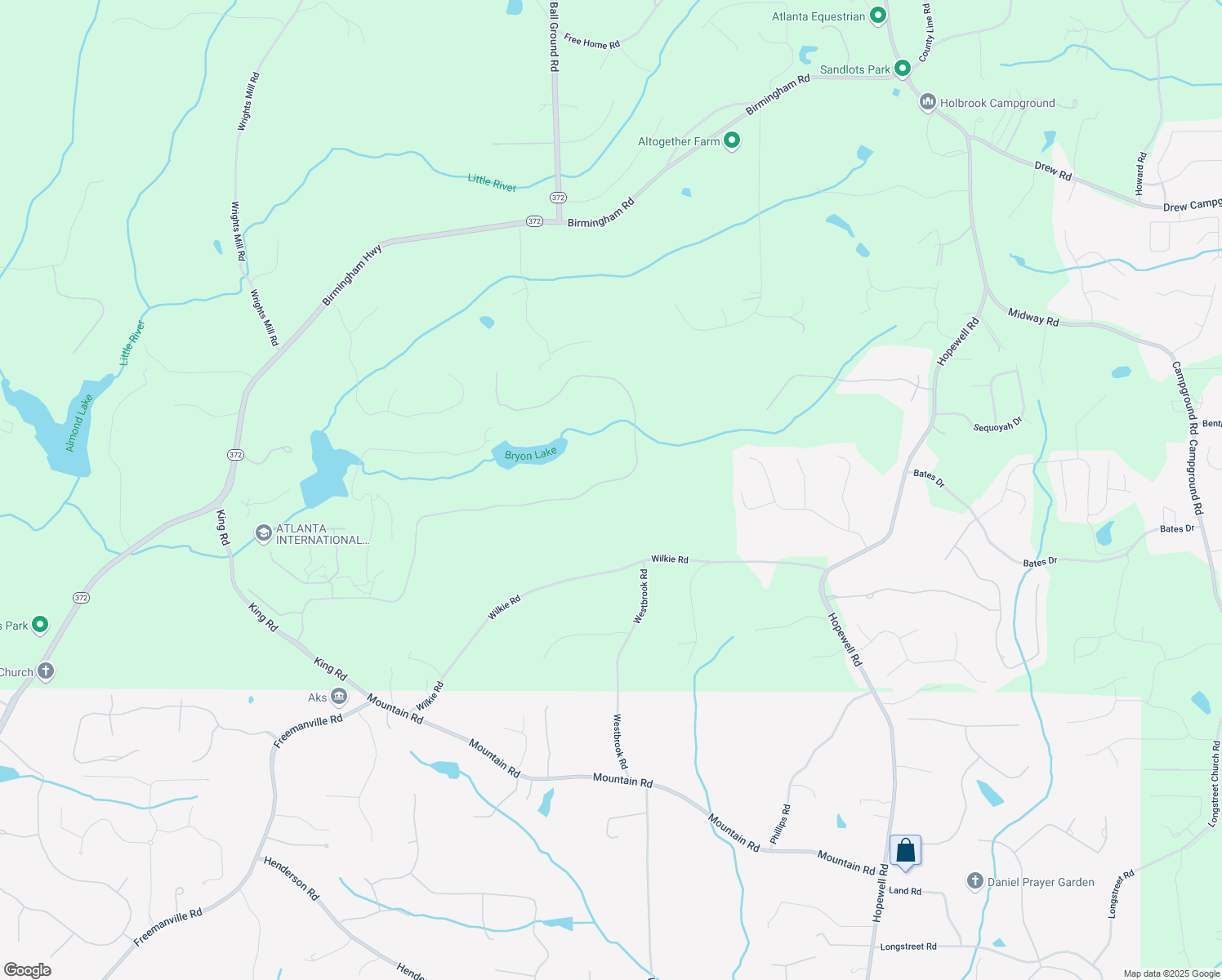 map of restaurants, bars, coffee shops, grocery stores, and more near 252 Traditions Drive in Alpharetta