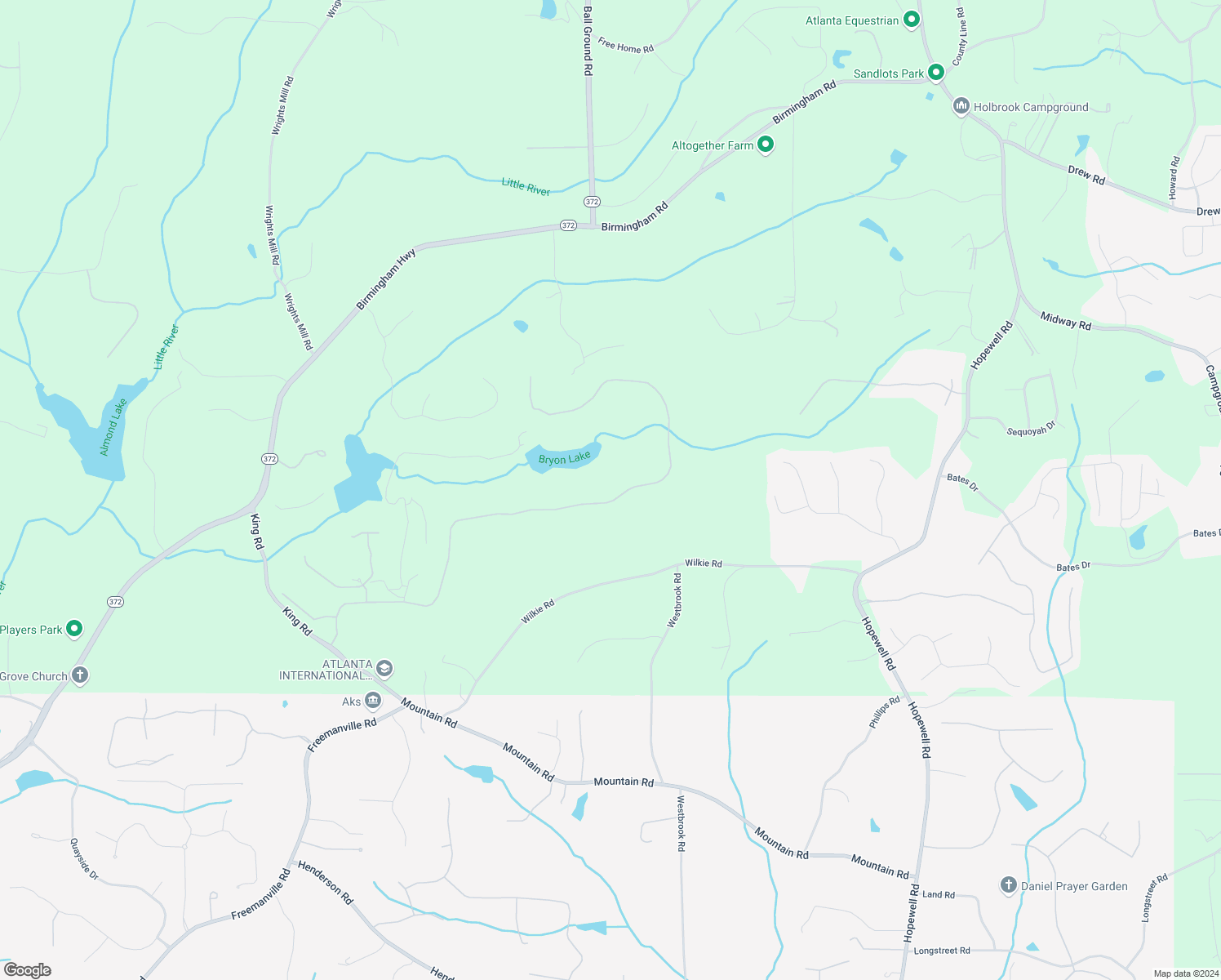map of restaurants, bars, coffee shops, grocery stores, and more near 251 Traditions Drive in Alpharetta