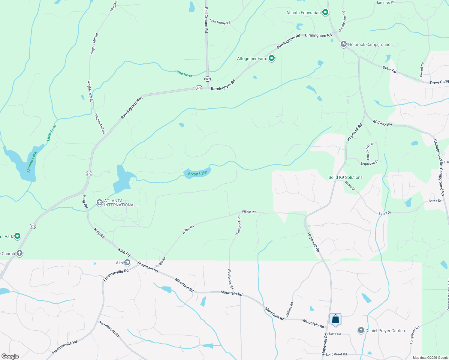 map of restaurants, bars, coffee shops, grocery stores, and more near 257 Traditions Drive in Alpharetta