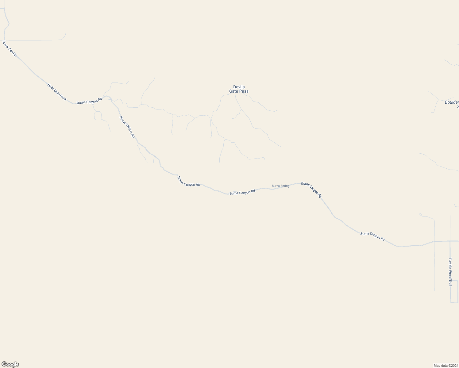 map of restaurants, bars, coffee shops, grocery stores, and more near Burns Canyon Road in Pioneertown