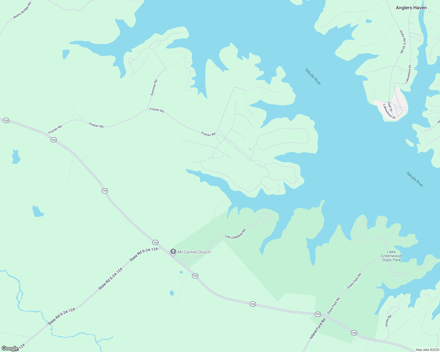 map of restaurants, bars, coffee shops, grocery stores, and more near 311 Arsenal Drive in Ninety Six