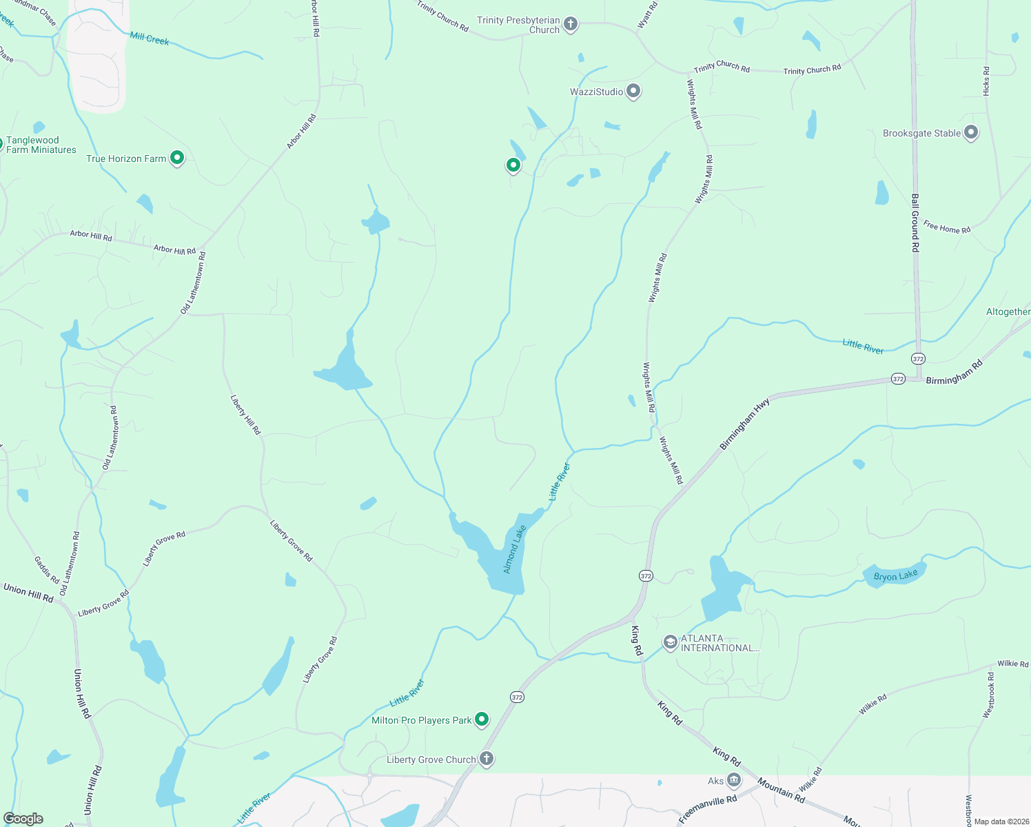 map of restaurants, bars, coffee shops, grocery stores, and more near 1036-1498 Iron Mountain Road in Canton