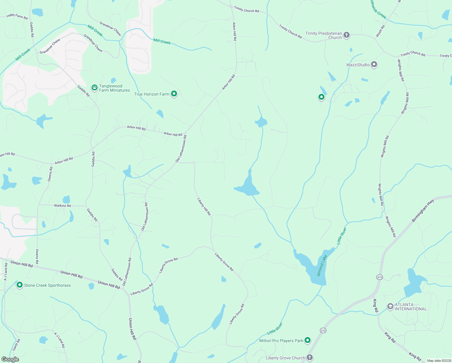 map of restaurants, bars, coffee shops, grocery stores, and more near 592 Chilhoe Drive in Canton