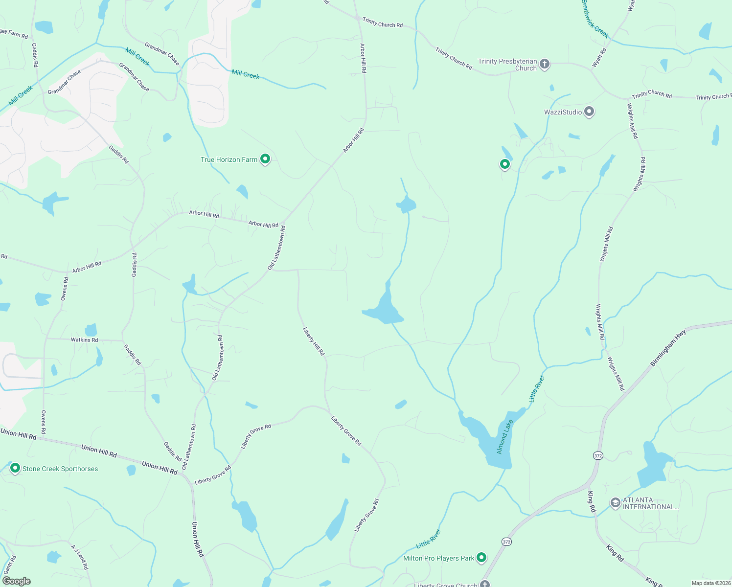 map of restaurants, bars, coffee shops, grocery stores, and more near 625 Chilhoe Drive in Canton