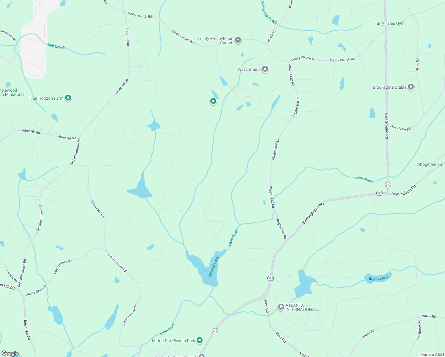 map of restaurants, bars, coffee shops, grocery stores, and more near 1498 Iron Mountain Road in Canton