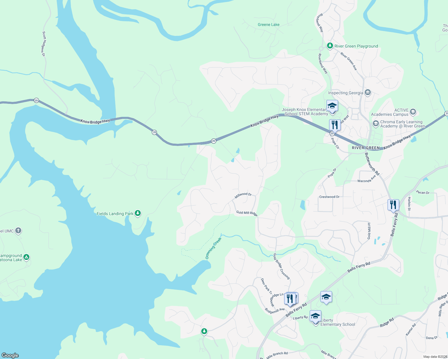 map of restaurants, bars, coffee shops, grocery stores, and more near 404 Westbridge Court in Canton
