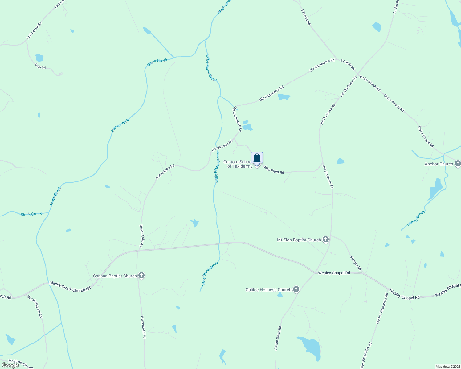 map of restaurants, bars, coffee shops, grocery stores, and more near 890 Mount Zion Road in Danielsville