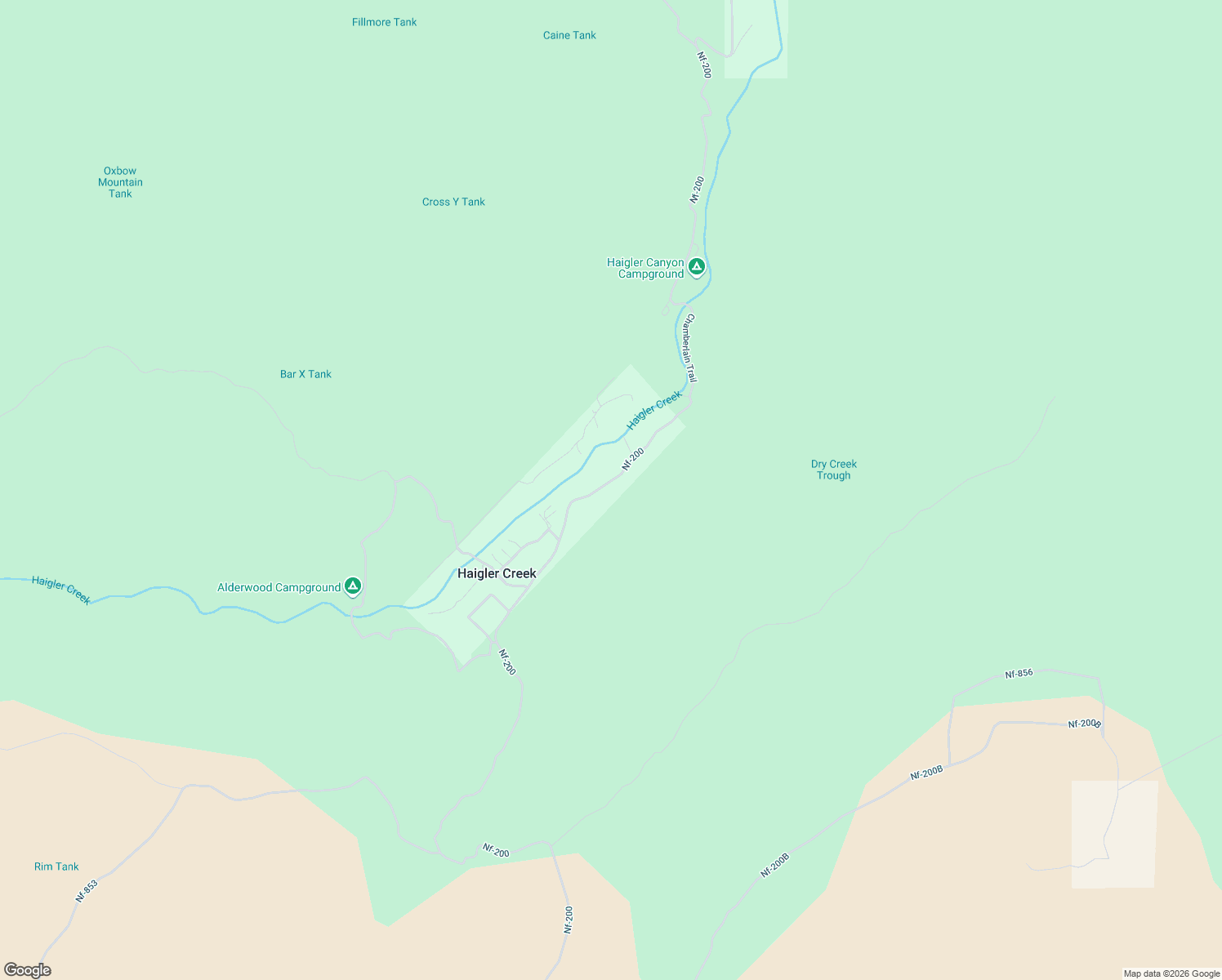 map of restaurants, bars, coffee shops, grocery stores, and more near in Haigler Creek