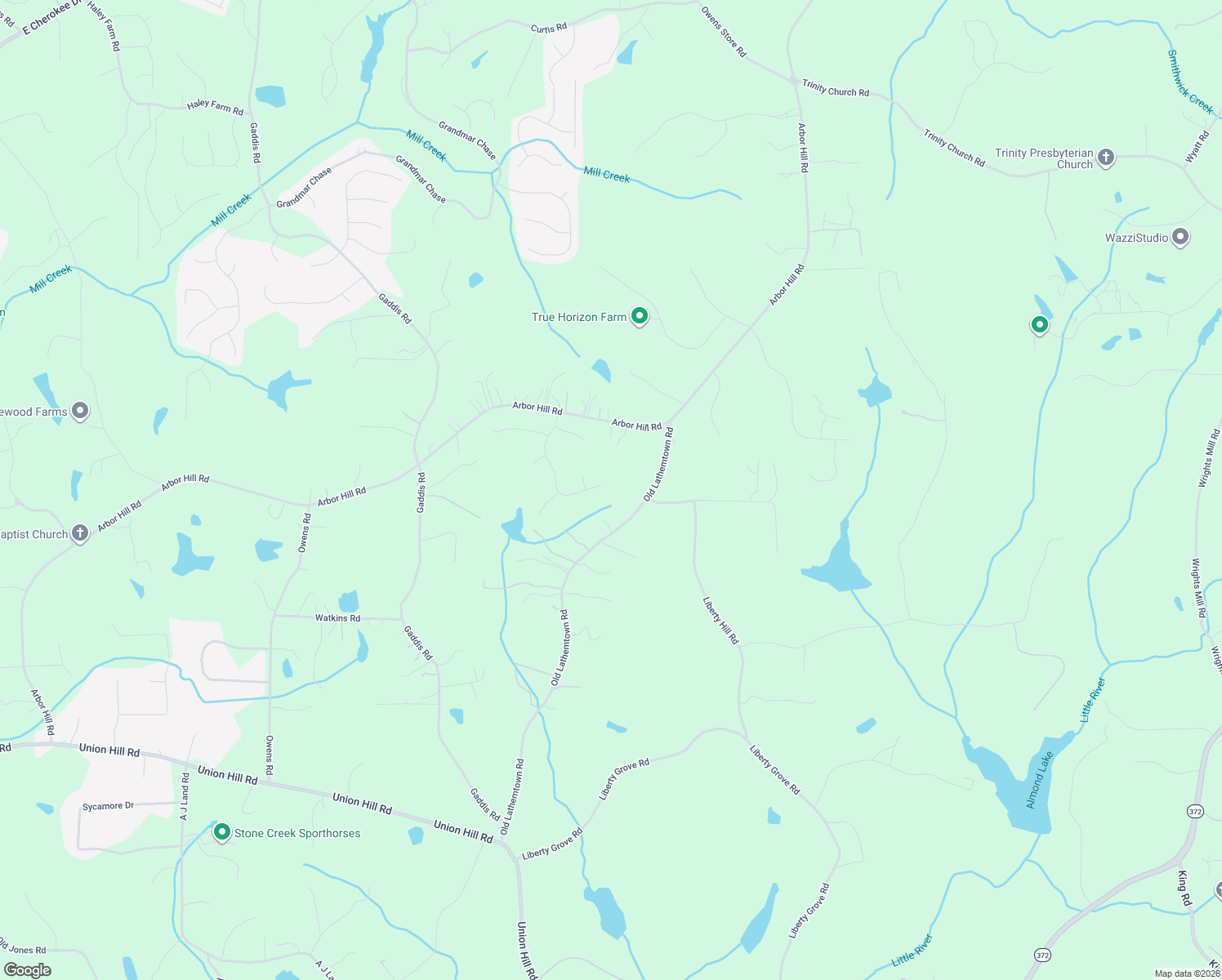 map of restaurants, bars, coffee shops, grocery stores, and more near 1036 Windsor Green Dr in Canton