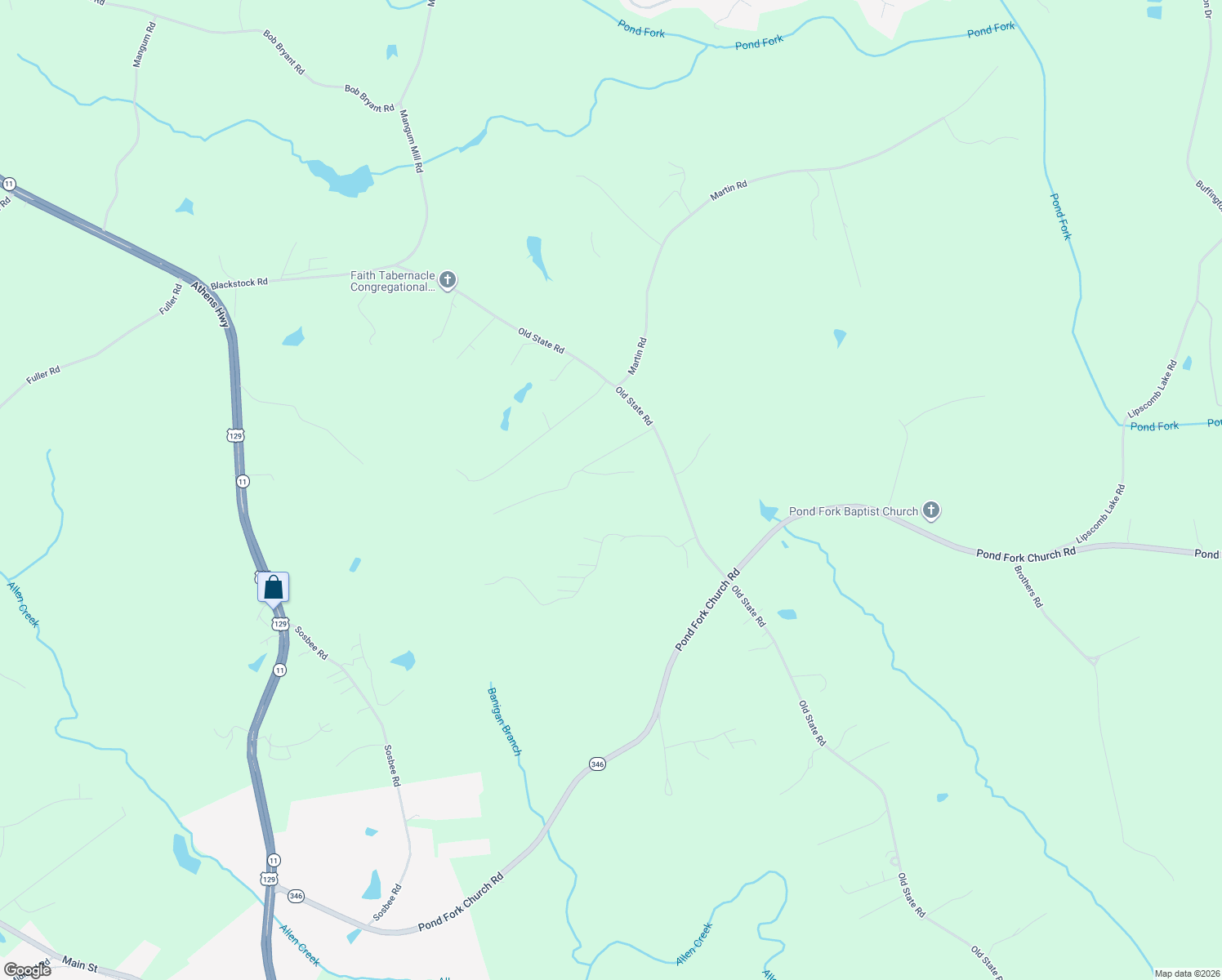 map of restaurants, bars, coffee shops, grocery stores, and more near 37 Pondarosa Rd in Talmo