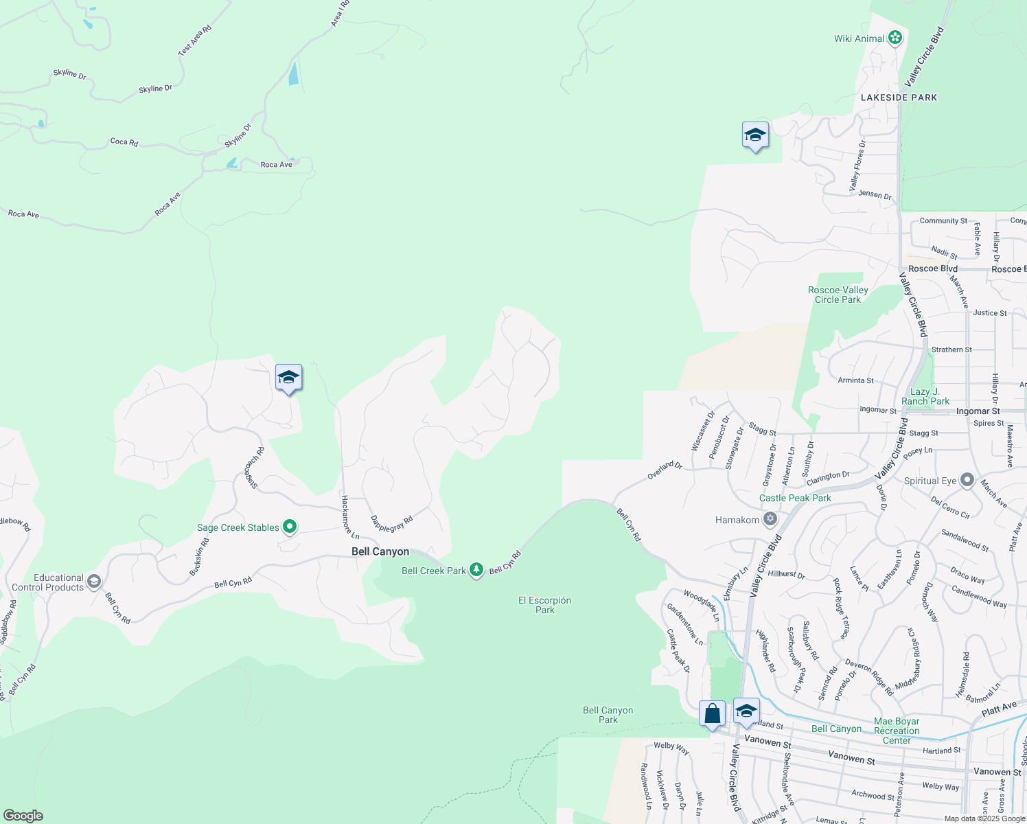 154 Dapplegray Road, Bell Canyon CA Walk Score