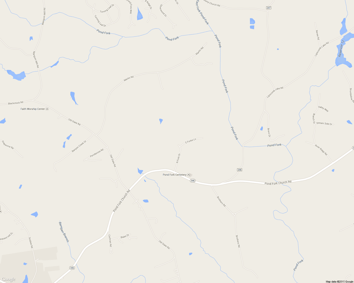 map of restaurants, bars, coffee shops, grocery stores, and more near 314 North Fork Drive in Pendergrass