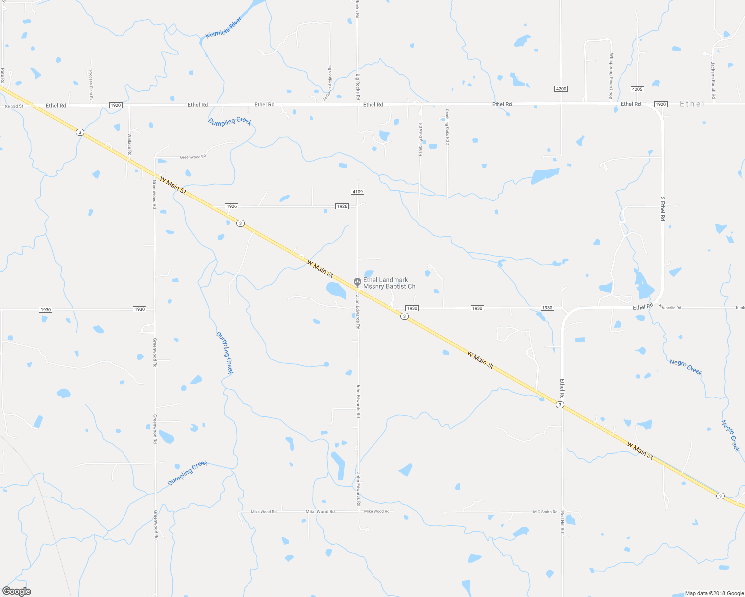 map of restaurants, bars, coffee shops, grocery stores, and more near Oklahoma 3 in Antlers