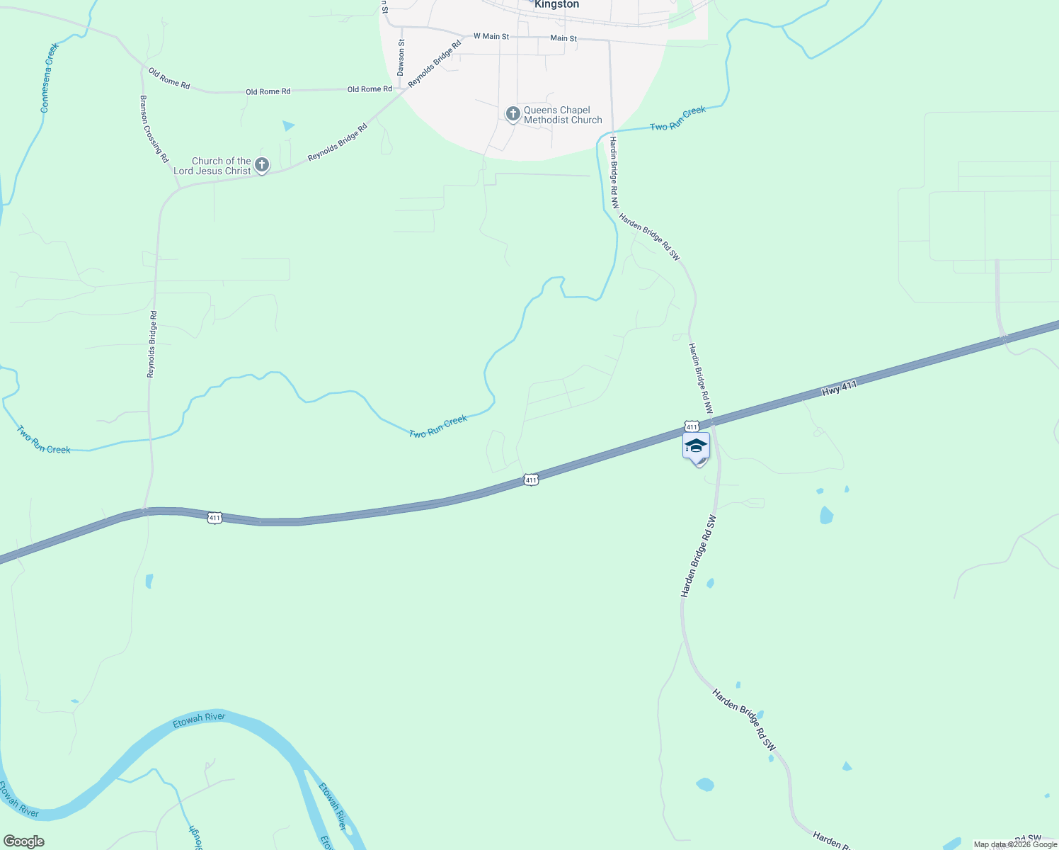 map of restaurants, bars, coffee shops, grocery stores, and more near 137 Oxford Lane in Kingston