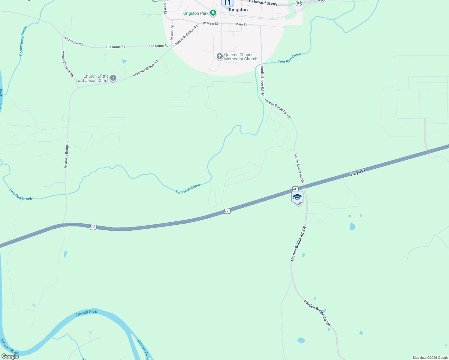 map of restaurants, bars, coffee shops, grocery stores, and more near 137 Oxford Lane in Kingston