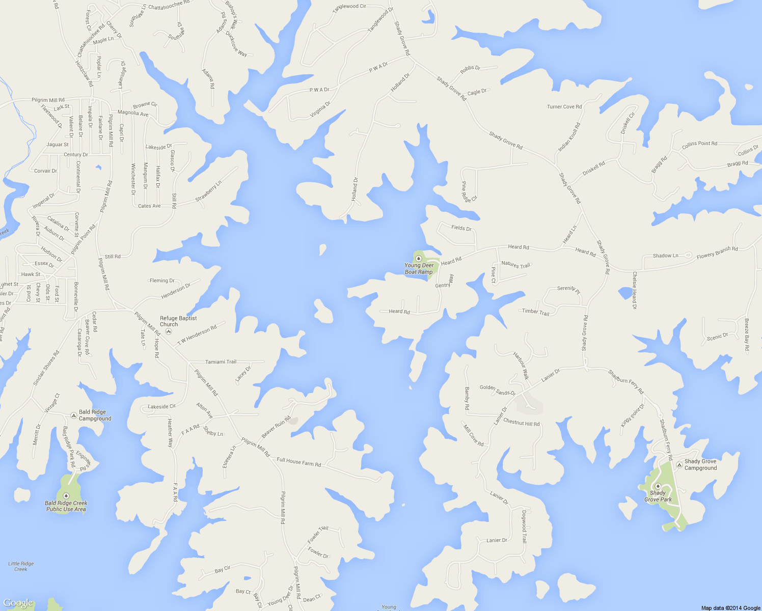 map of restaurants, bars, coffee shops, grocery stores, and more near 7600 Heard Rd in Cumming