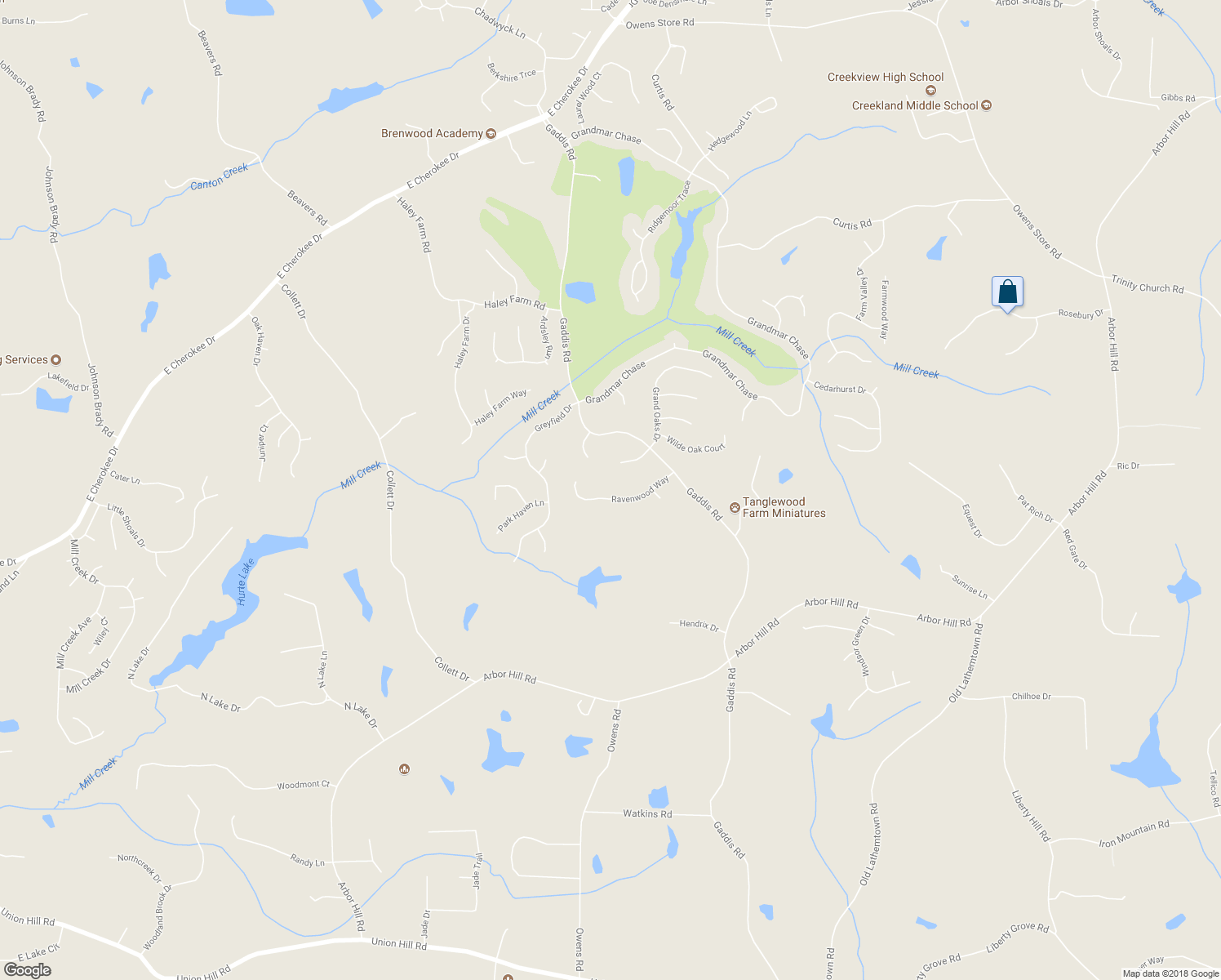 map of restaurants, bars, coffee shops, grocery stores, and more near 918 Ravenwood Way in Canton