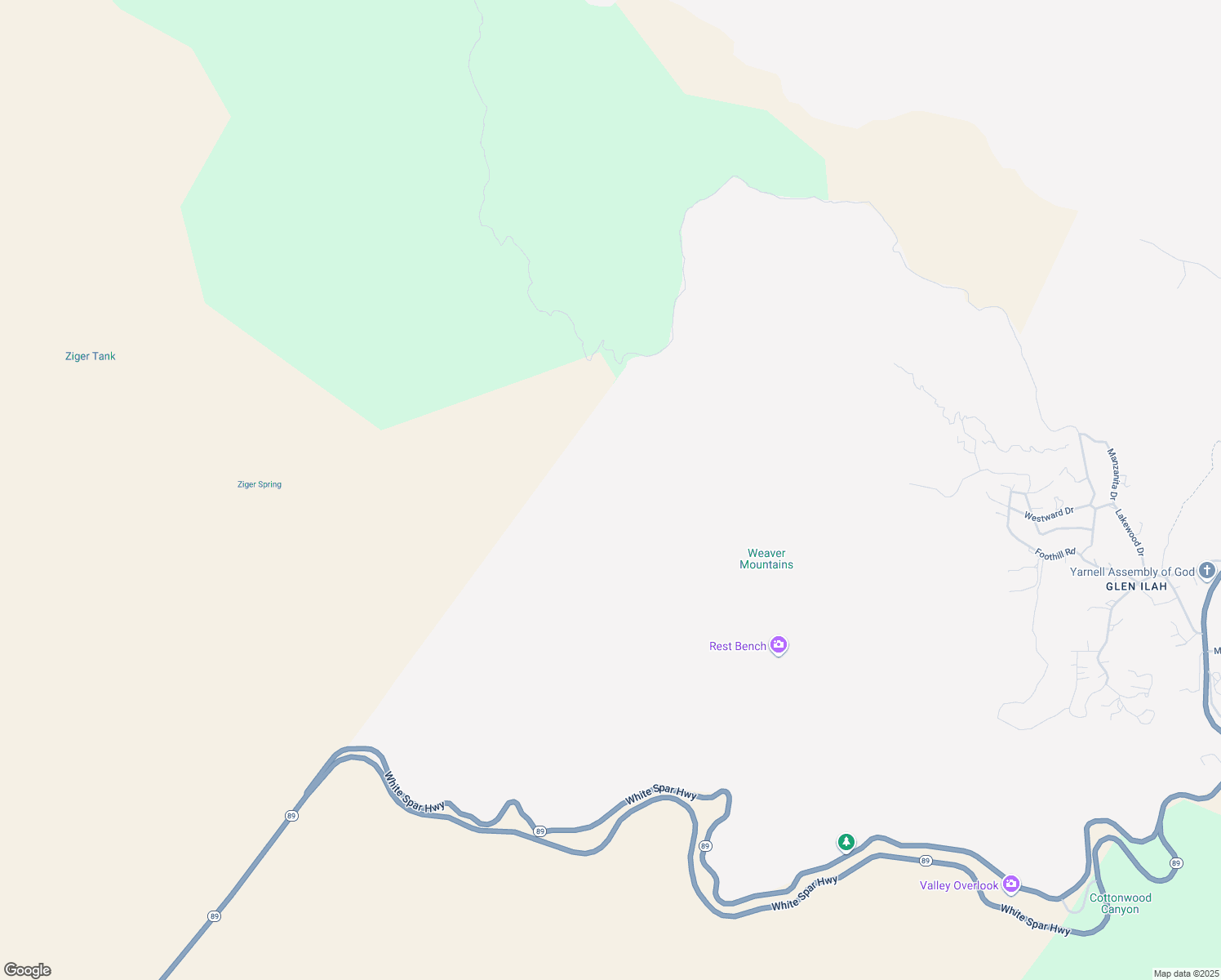 map of restaurants, bars, coffee shops, grocery stores, and more near in Yarnell