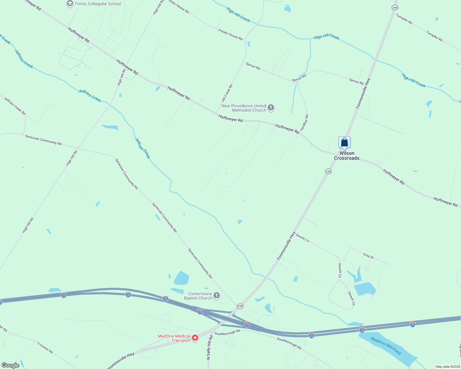 map of restaurants, bars, coffee shops, grocery stores, and more near 2728 Welling Farm Road in Darlington