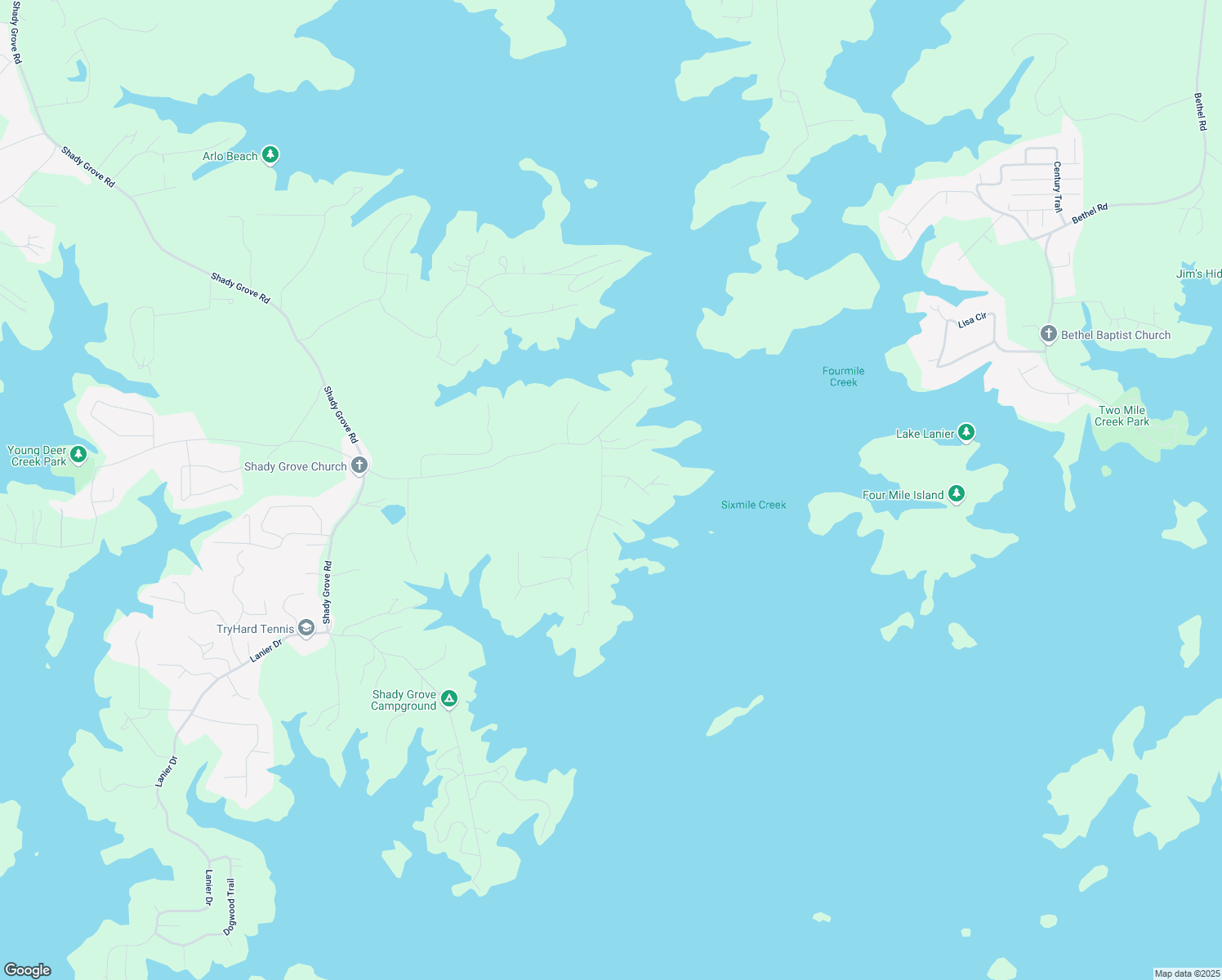 map of restaurants, bars, coffee shops, grocery stores, and more near 7420 Colony Court in Cumming